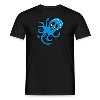 Octopus - Octopus 3 - T-shirt homme - noir - Devant - AI Model Male 178 light (178cm)