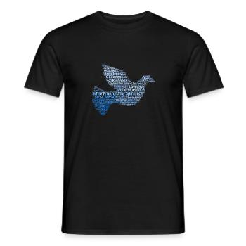 The Fruit of the Spirit - Men's T-Shirt - black - Front - AI Model Male 178 light (178cm)