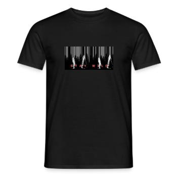 Lokare - T-shirt homme - noir - Devant - AI Model Male 178 light (178cm)