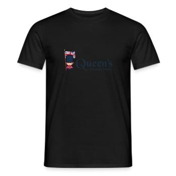 Jubilé de platine de la monarchie du soldat britannique - T-shirt homme - noir - Devant - AI Model Male 178 light (178cm)