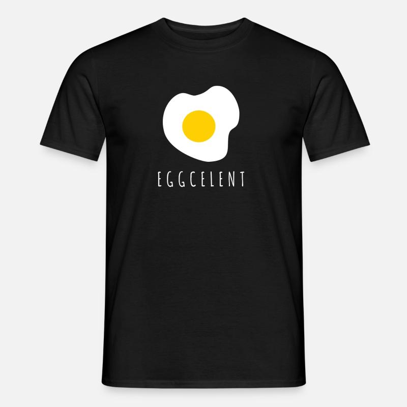 Egg Egg Fried Egg - T-shirt homme - noir