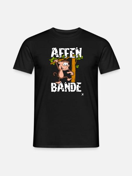 Monkey gang - Men's T-Shirt - black