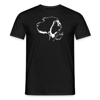 CESKY FOUSEK Profil Chiens Wilsigns - T-shirt homme - noir - Devant - AI Model Male 178 light (178cm)