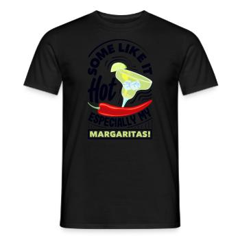 Attenzione Spicy Margarita Cocktail Lover's - Männer T-Shirt - Schwarz - Vorne - AI Model Male 178 light (178cm)
