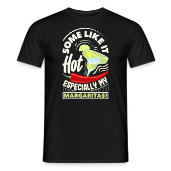 Attenzione Spicy Margarita Cocktail Lover's - Männer T-Shirt - Schwarz - Vorne - AI Model Male 178 light (178cm)