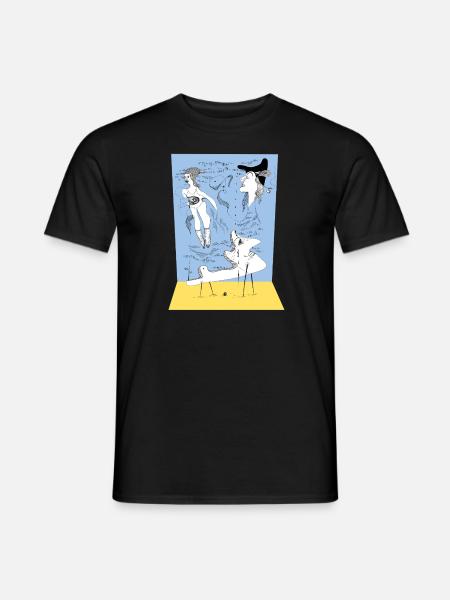 Beuaties – Beauty is in the eye of the beholder - Men's T-Shirt - black