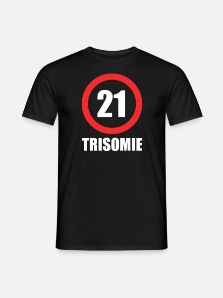 Down syndrome - Men's T-Shirt - black