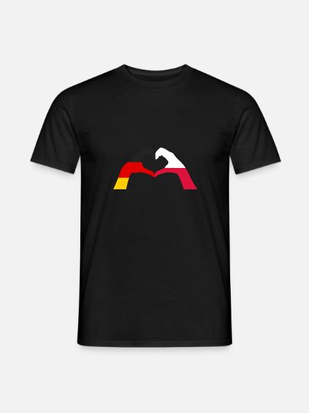 Pole Germany Poland - Men's T-Shirt - black