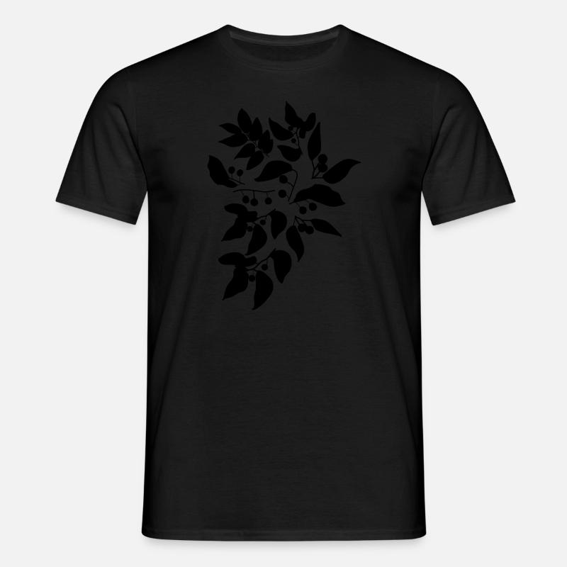Beeren c1 - Männer T-Shirt - Schwarz