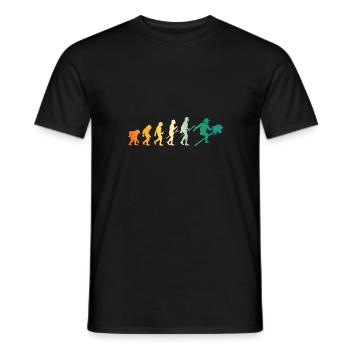 Hobbyhorse Evolution Hobby Horsing - Men's T-Shirt - black - Front - AI Model Male 178 light (178cm)
