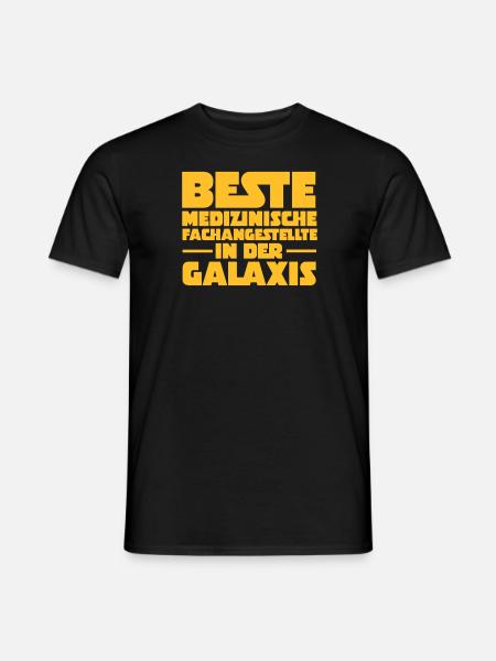 Beste Medizinische Fachangestellte In Der Galaxis - Männer T-Shirt - Schwarz