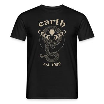Gefahr Nudeln - Männer T-Shirt - Schwarz - Vorne - AI Model Male 178 light (178cm)