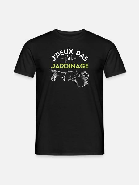 Jardinage Je Peux Pas J'ai Jardinage Jardin - T-shirt homme - noir