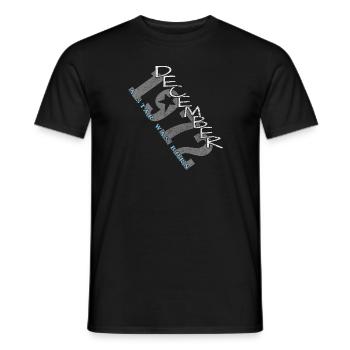 Décembre 1972 - T-shirt homme - noir - Devant - AI Model Male 178 light (178cm)