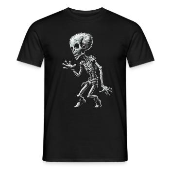 Squelette - T-shirt homme - noir - Devant - AI Model Male 178 light (178cm)