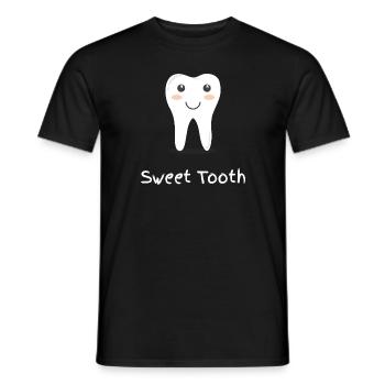 Sweet tooth - Men's T-Shirt - black - Front - AI Model Male 178 light (178cm)