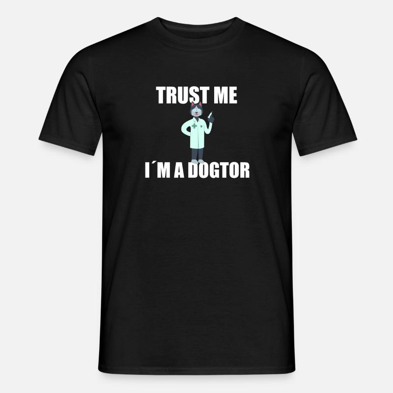 I'ma Dogtor gift idea - Men's T-Shirt - black
