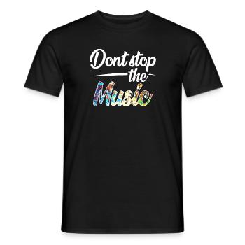Danseur de musique danseur musicien musicien danseur - T-shirt homme - noir - Devant - AI Model Male 178 light (178cm)