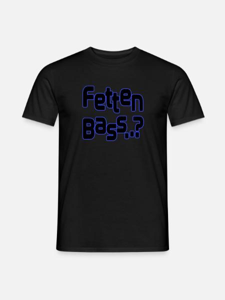Grosse basse ..? - parie que - T-shirt homme - noir