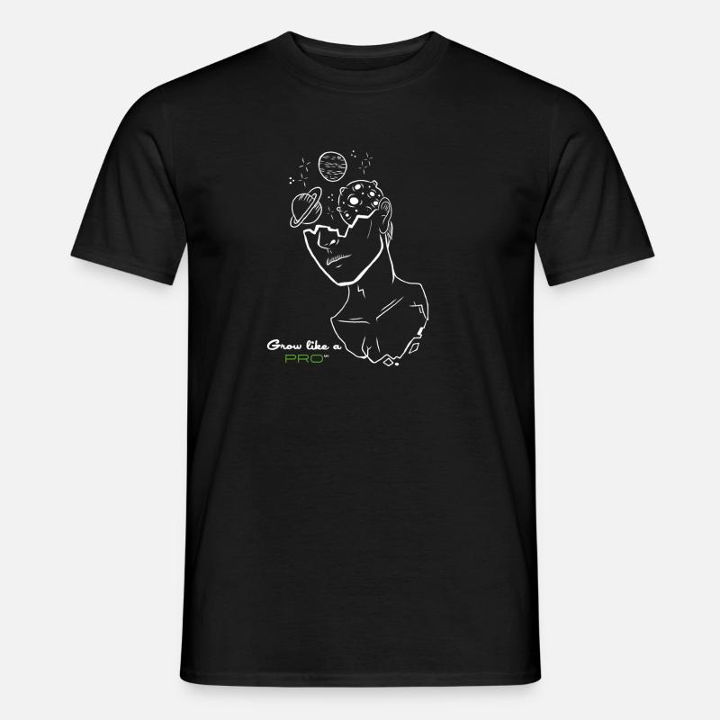 Spacy Grow Like A Pro - Men’s T-shirt - black