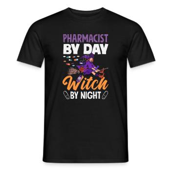 Apotheker Pharmazeutisch-technischer - Männer T-Shirt - Schwarz - Vorne - AI Model Male 178 light (178cm)