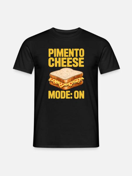 Pimento Cheese Sandwiches Golf Gift - Men's T-Shirt - black