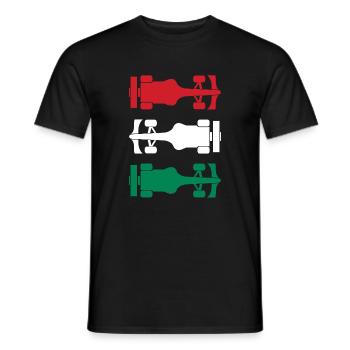 Formule Hongrie Formel Racing Ungarn - T-shirt homme - noir - Devant - AI Model Male 178 light (178cm)