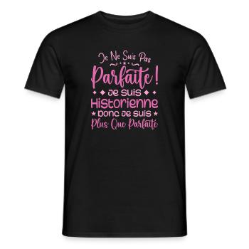 Ein mehr als perfekter Historiker, ein Traumberuf - Männer T-Shirt - Schwarz - Vorne - AI Model Male 178 light (178cm)