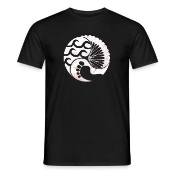 3athlon Swim Bike Run - Design Premium - T-shirt homme - noir - Devant - AI Model Male 178 light (178cm)