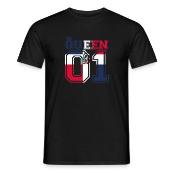 partner land king 01 prince Dominikanische Republi - Männer T-Shirt - Schwarz - Vorne - AI Model Male 178 light (178cm)