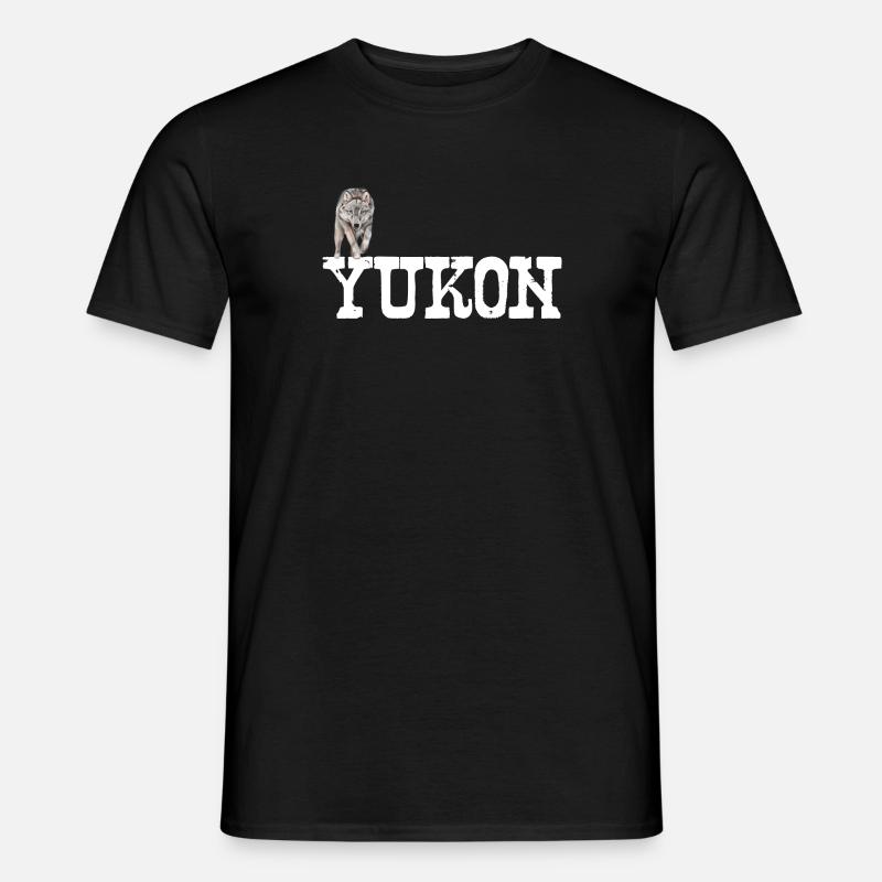 Yukon - Männer T-Shirt - Schwarz