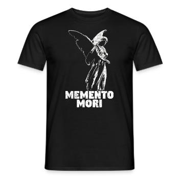 Memento Mori - vintage - T-shirt homme - noir - Devant - AI Model Male 178 light (178cm)