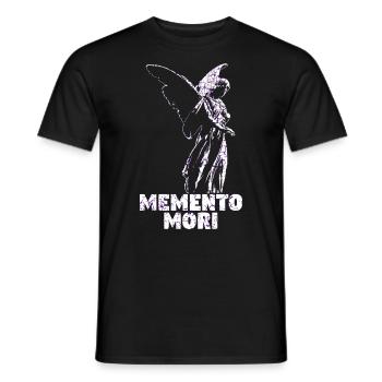 Memento Mori - T-shirt homme - noir - Devant - AI Model Male 178 light (178cm)