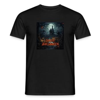 Joyeux halloween - T-shirt homme - noir - Devant - AI Model Male 178 light (178cm)