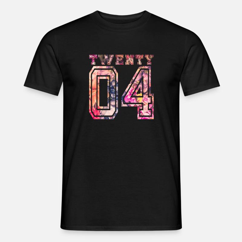 Twenty 2004 - Männer T-Shirt - Schwarz
