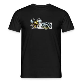 Abeille CUT BG BEESCREW NOUVEAU 2023 - T-shirt homme - noir - Devant - AI Model Male 178 light (178cm)