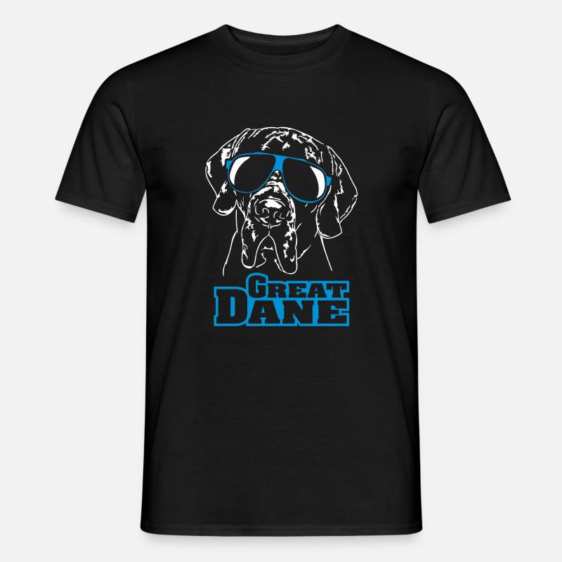 GREAT DANE cool - Männer T-Shirt - Schwarz