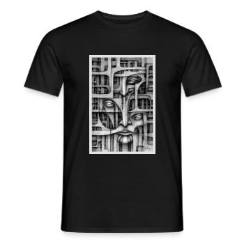 Personalities - Different Personalities - Men's T-Shirt - black - Front - AI Model Male 178 light (178cm)