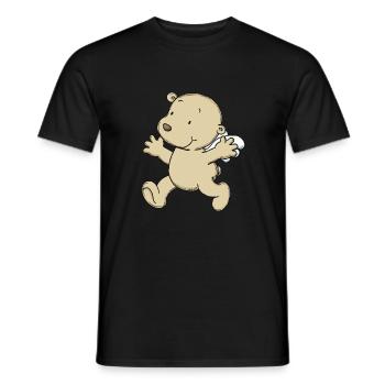 Engel_Teufel06 - T-shirt homme - noir - Devant - AI Model Male 178 light (178cm)