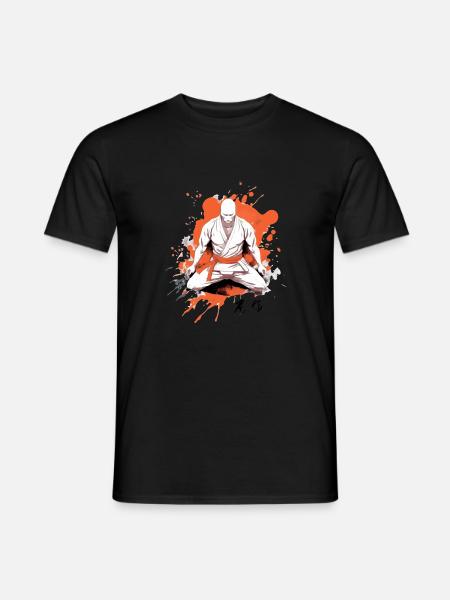The fighter - Men's T-Shirt - black
