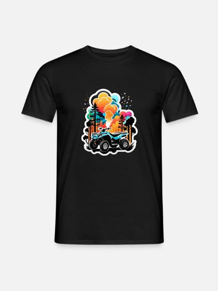Quad & Off-Road - Men's T-Shirt - black