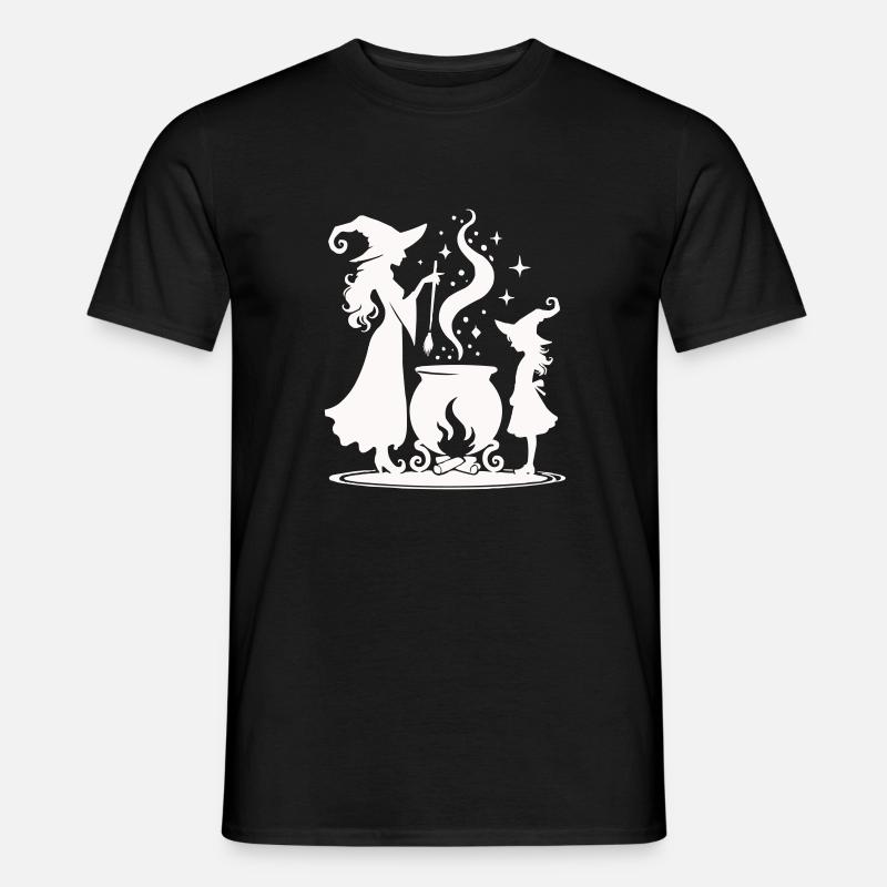 Chaudron de sorcière - T-shirt homme - noir