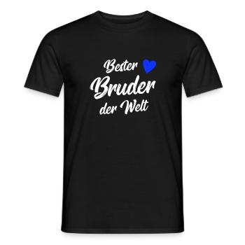 bester bruder - Männer T-Shirt - Schwarz - Vorne - AI Model Male 178 light (178cm)