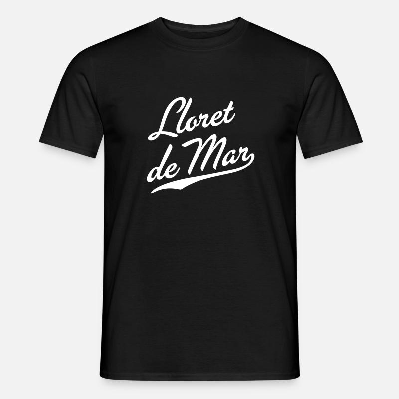 Lloret de Mar - Männer T-Shirt - Schwarz