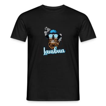 Lausbua Lausbub Lederhosen Trachten - Männer T-Shirt - Schwarz - Vorne - AI Model Male 178 light (178cm)