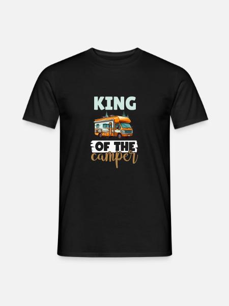 Camping Lover Outdoor RV Camper - Mænd T-shirt - sort