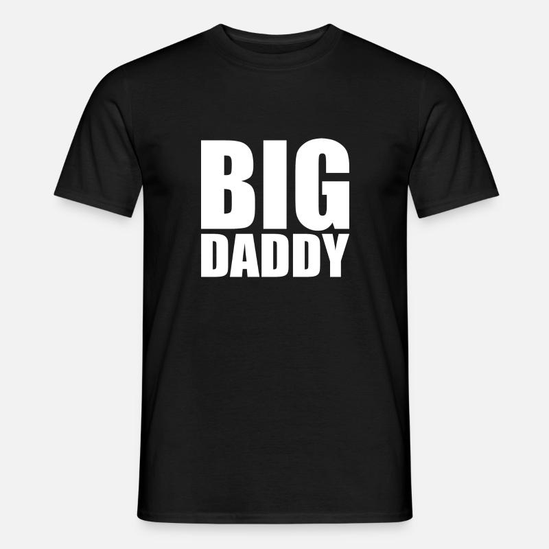 Big daddy - Männer T-Shirt - Schwarz