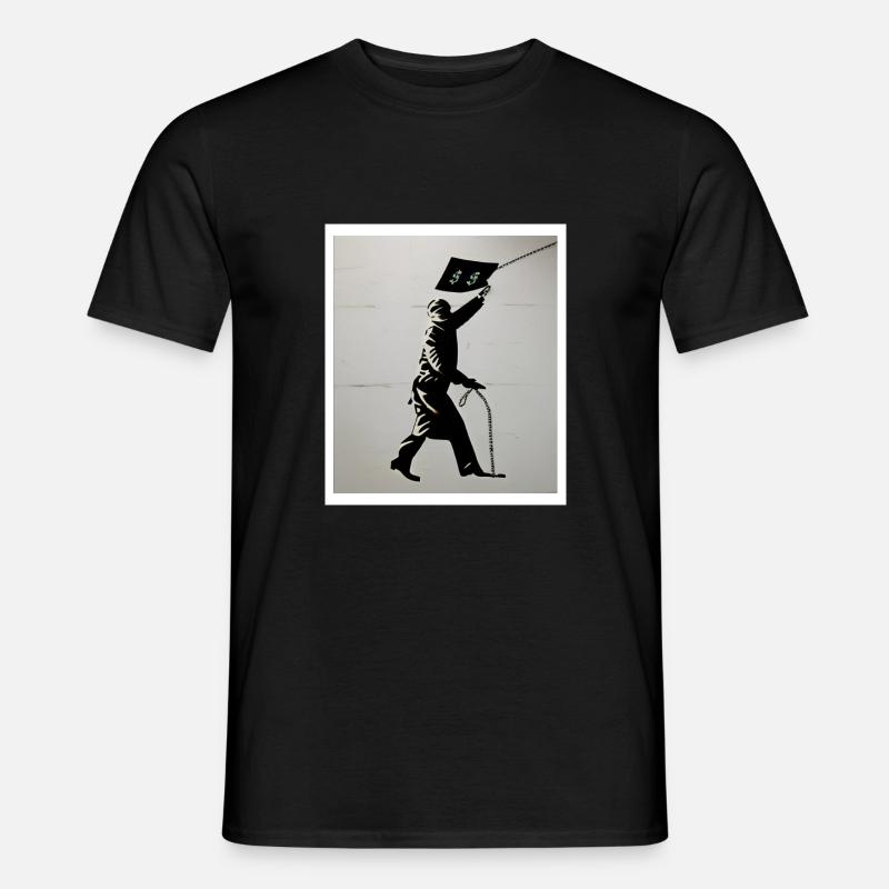 Der Wert des Geldes - Männer T-Shirt - Schwarz