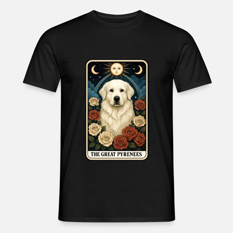Pyrenäenberghund - Männer T-Shirt - Schwarz