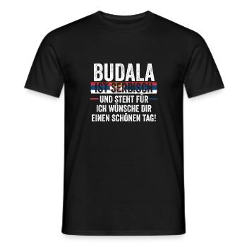 Serbe Serbe Serbie - T-shirt homme - noir - Devant - AI Model Male 178 light (178cm)